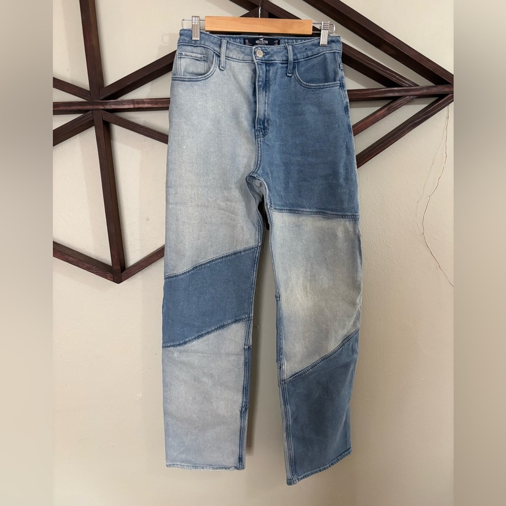Hollister Two-Tone Blue Jeans